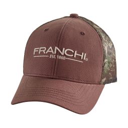 Logo Hat, Brown w/ Biome Camo Mesh